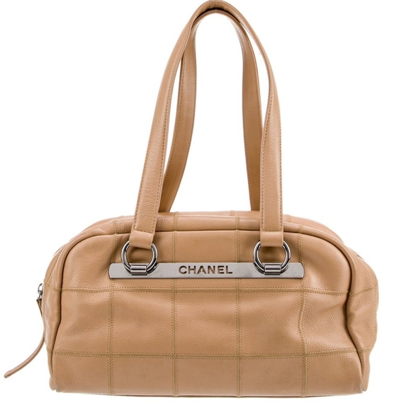 CHANEL LAX QUILTED BOWLER BAG - Picture 1 of 10
